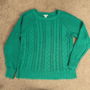 Vintage Old Navy Women's Cable Knit Sweater